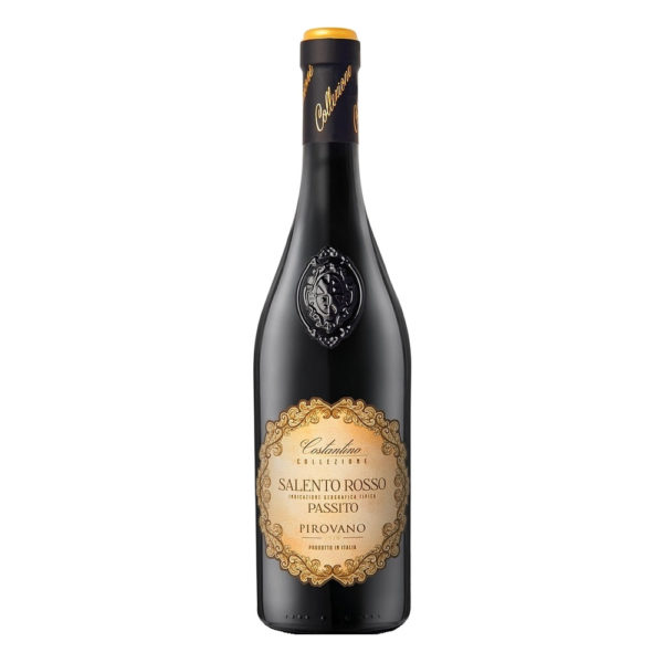 etichetta salento rosso passito collezione costantino