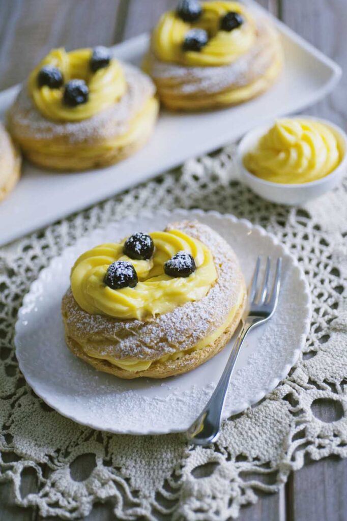 menù festa del papà il dolce zeppole di san giuseppe al forno