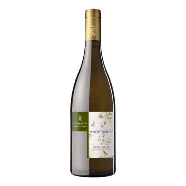 Etichetta Gewurztraminer Alto Adige doc Cantine di Ora