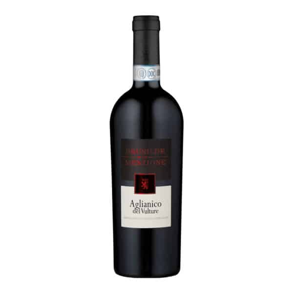 Etichetta Aglianico del Vulture Brunilde di Menzione