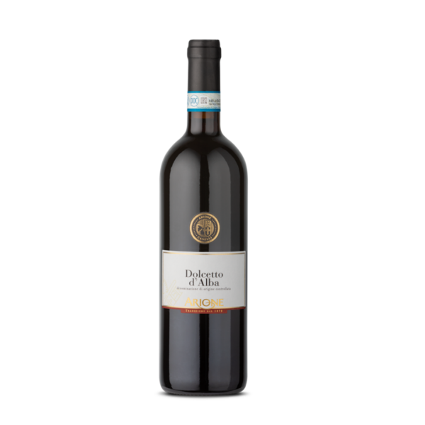 Etichetta Dolcetto d'Alba Doc Arione