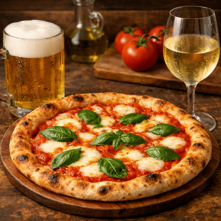 pizza e birra o pizza e vino?
